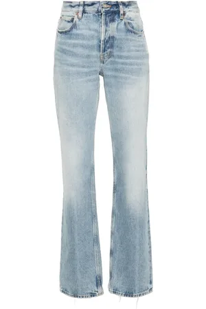 Saint Laurent Low-rise straight-leg jeans