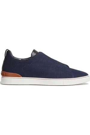Ermenegildo Zegna Triple Stitch denim sneakers