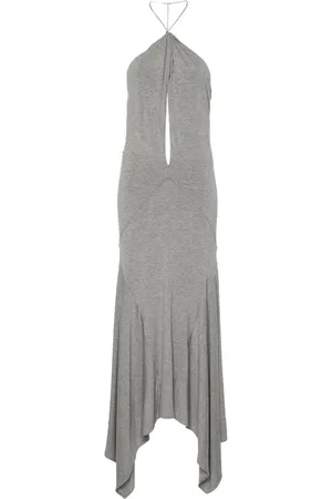 The Attico Keyhole cut-out maxi dress