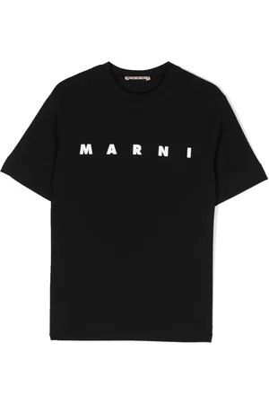 Marni Logo-print crew-neck T-shirt