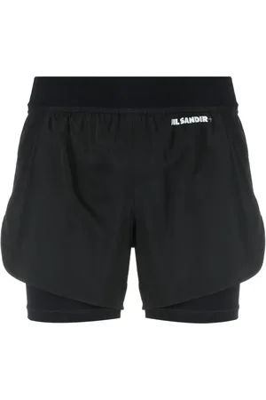 Jil Sander Logo-print layered shorts