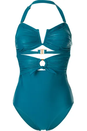 Duskii Oc??ane ruched waist swimsuit