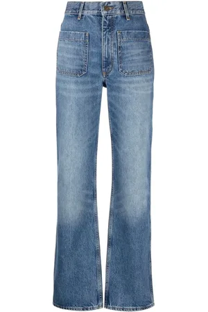 Sandro High-waist straight-leg jeans