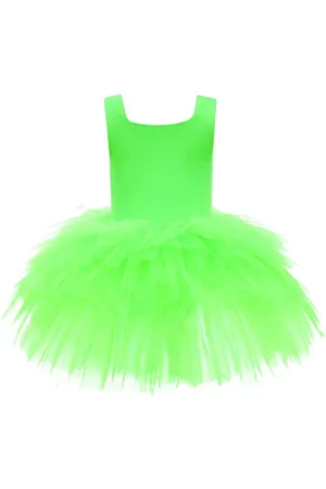 Mimi Tutu Square-neck tutu dress