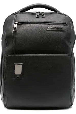 Piquadro Akron leather backpack