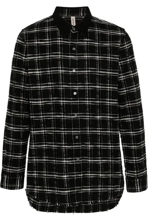GIORGIO BRATO Tartan-check shirt