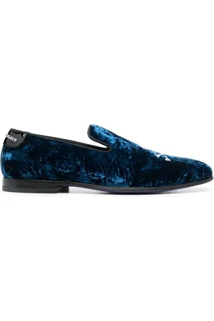 Philipp Plein Skull-appliqu?? slippers