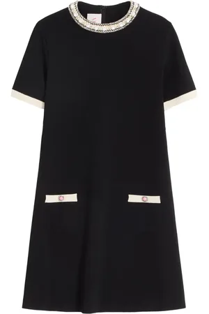 VALENTINO GARAVANI Embroidered mini dress
