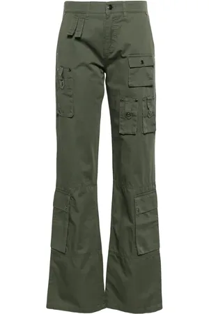 FAITH CONNEXION Mid-rise flared trousers