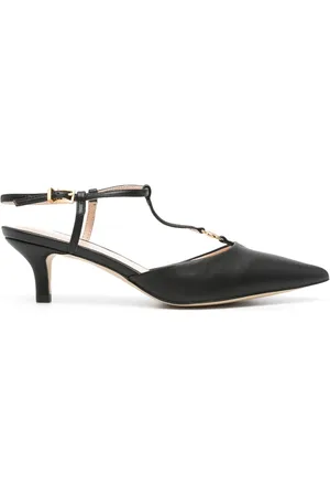 Twin-Set 65mm faux-leather pumps