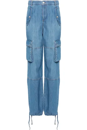 Moschino High-rise cargo jeans