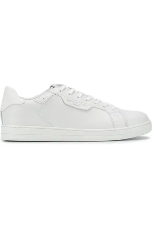 Michael Kors Keating pebbled-effect sneakers