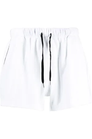 BLUE SKY INN Textured-finish deck shorts