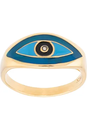 Nialaya Evil eye ring