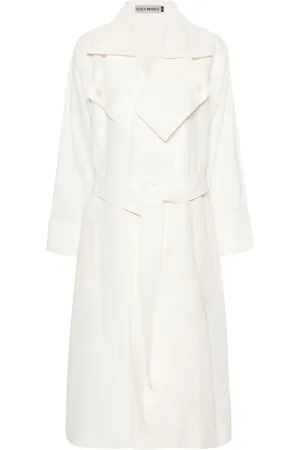 Issey Miyake Shaped Membrane trench coat