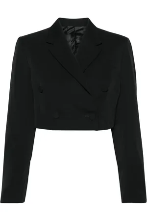 Viktor & Rolf Double-breasted cropped blazer