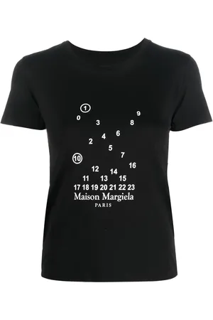 Maison Margiela Numbers-motif cotton T-shirt