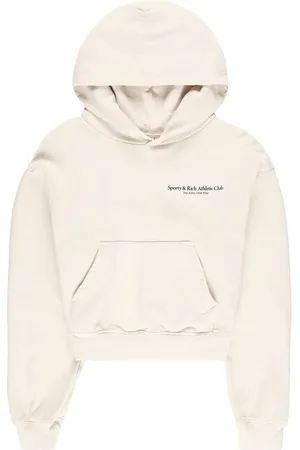 Sporty & Rich Logo-print cotton hoodie