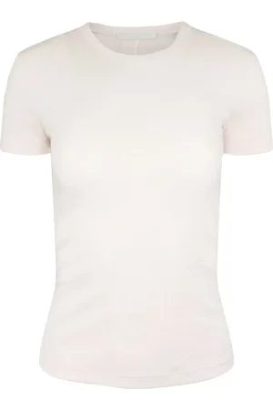 Helmut Lang Shrunken ribbed-knit top