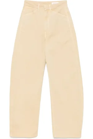 LEMAIRE High-waisted curved jeans
