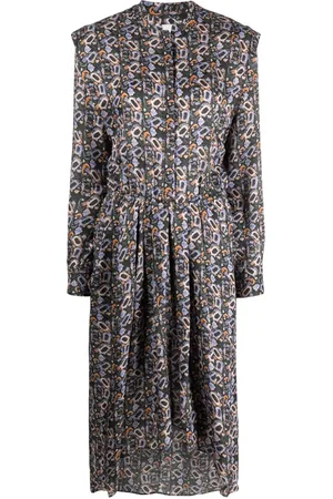 Isabel Marant Lokeya floral-print midi dress