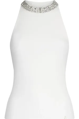 Liu Jo Rhinestone tank top