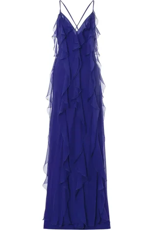 Alberta Ferretti Ruffled maxi dress