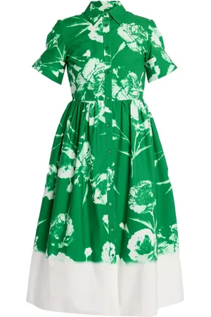 Erdem Floral-print shirt dress