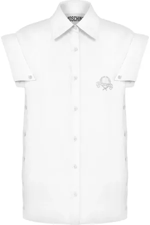 Moschino Embroidered-logo shirt