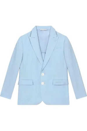 Dolce & Gabbana Single-breasted linen blazer