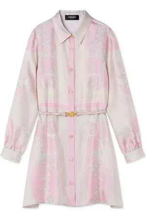 VERSACE Barocco-print dress