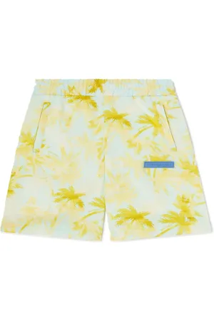 Palm Angels Palm tree-print swim shorts