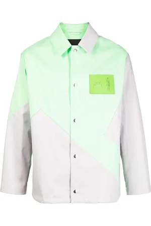 A-cold-wall* Geometric panelled shirt