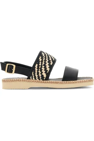 Hogan H660 woven leather sandals
