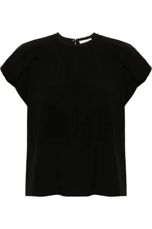 ULLA JOHNSON Astra short-sleeve blouse