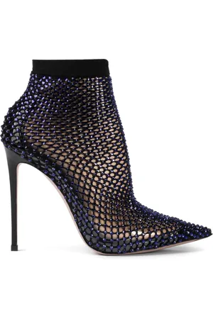 LE SILLA Gilda 120mm mesh ankle boots