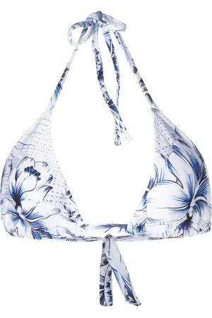 Lygia & Nanny Graphic-print bikini top