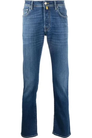 Jacob Cohen Straight-leg contrast-stitch jeans
