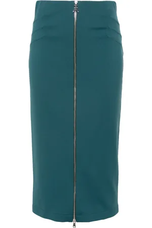 Patrizia Pepe Zip-up midi skirt