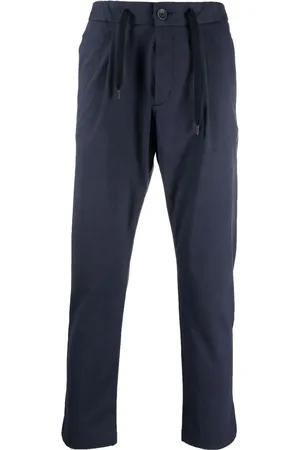 HERNO Drawstring straight-leg trousers