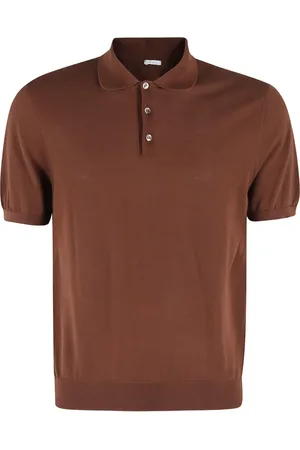 Malo Fine-knit polo shirt