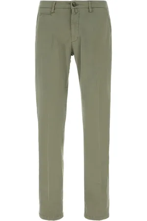 BRIGLIA Cotton-blend trousers