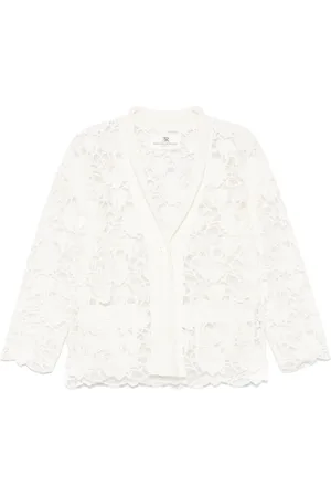 ERMANNO SCERVINO Corded-lace jacket