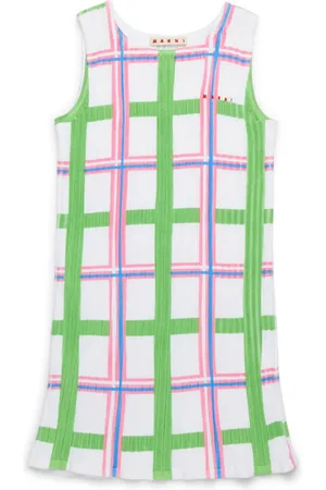 Marni Check-print dress