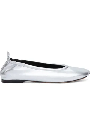 3.1 Phillip Lim ID metallic-finish ballerina shoes