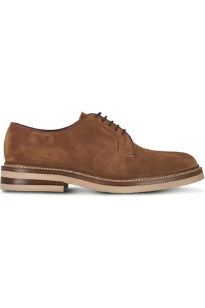 Brunello Cucinelli Suede derby shoes