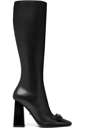 VERSACE Gianni Ribbon 105mm knee-high boots