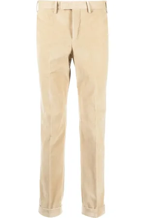 PT Torino Slim-cut corduroy trousers