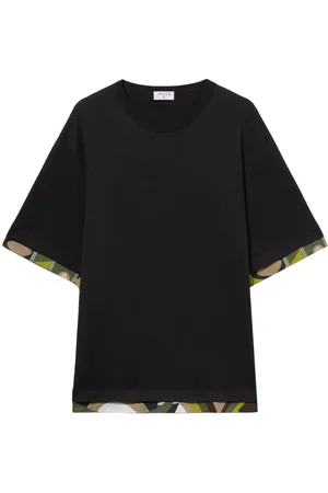 Puccini Iride-print cotton T-shirt