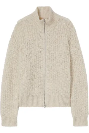 Jil Sander Chunky-knit zip-up cardigan